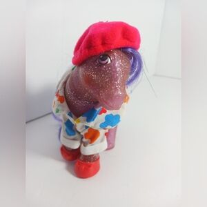 My Little Pony G1 Twinkler Sparkle Pink Purple Glitter Pony